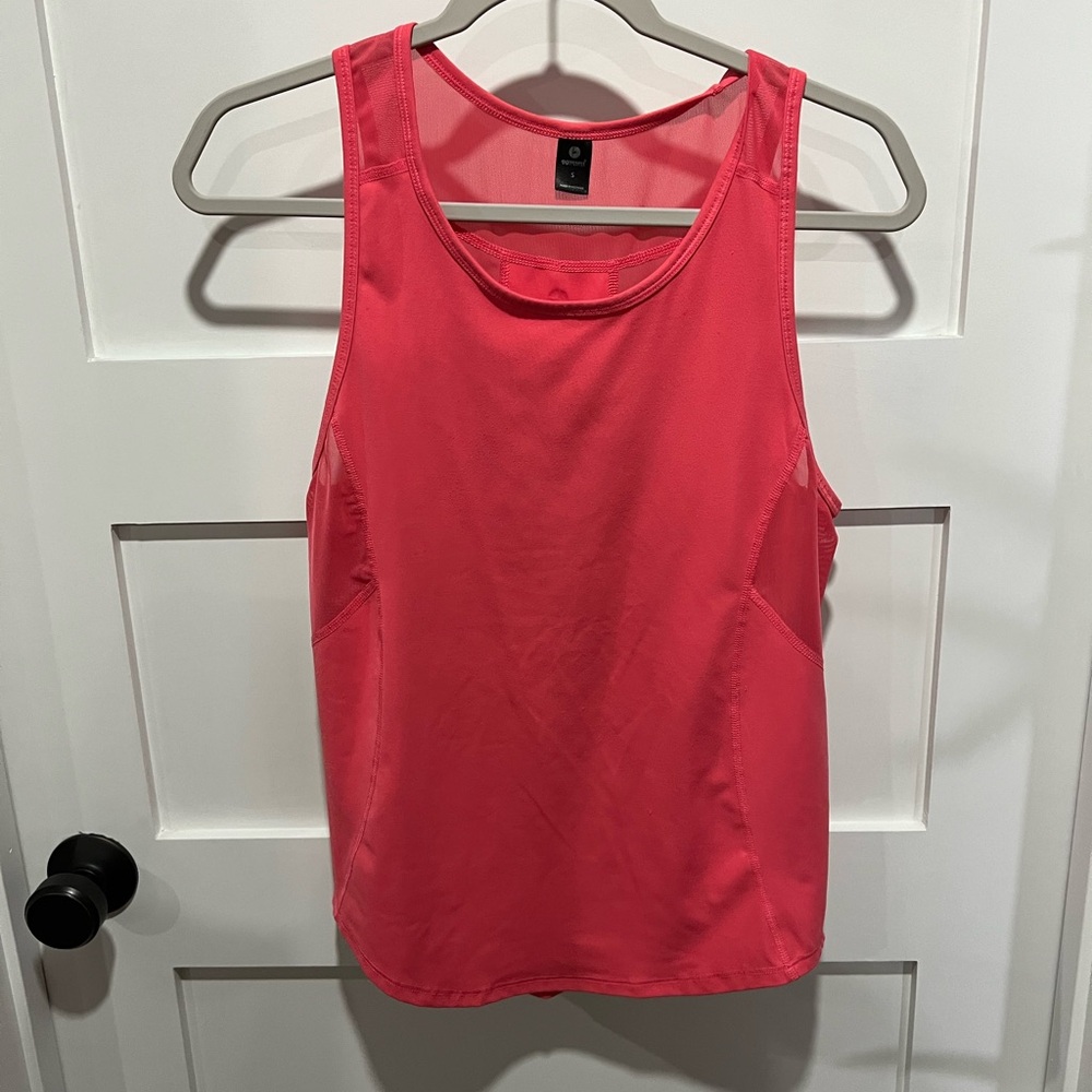 90 Degree By Reflex Orange and Pink Sleeveless Tank Top